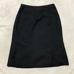 東京ソワール タイトスカート 膝丈 礼服 ブラックフォーマル ラメ Mサイズ