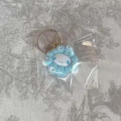 サンリオ ミャクミャク　立体マスコットキーホルダー　シナモロール　キーホルダー