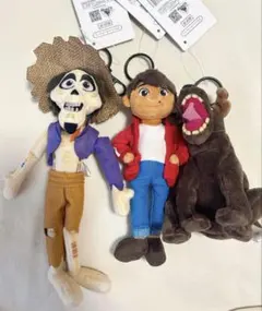 リメンバー・ミー　ミゲル　ヘクター　ダンテ　キーチェーンセット