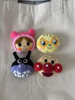 アンパンマンキャラクター フェルトマスコット4個セット No.2