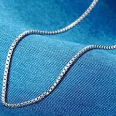 お見逃しなく✌️ベネチアン スネーク シルバー925 ネックレス チェーン