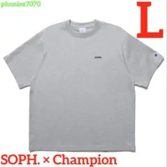SOPH. × Champion BASIC TEE【L】グレー Tシャツ ソフのサムネイル