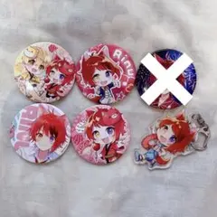 すとぷり　莉犬くん　るぅとくん　缶バッジ　アクキーセット