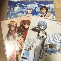 【非売品】エヴァンゲリオン ローソン限定クリアファイル5枚セット