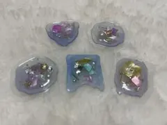 透明レジン製シール5個セット