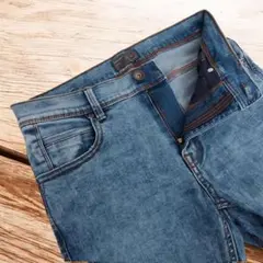 ZARA MAN◼️ザラマンHWテーパードダメージスキニーデニムパンツW30