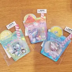 サンリオ オーロラホログラム加工 フレークシール シナモロール ポチャッコのサムネイル