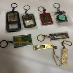 昭和レトロ ご当地キーホルダー 栓抜き付き有　まとめ売り 観光地 土産 当時物のサムネイル