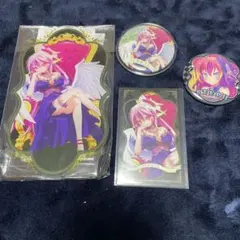 ノーゲーム・ノーライフ ラッキー缶バッジ くじ ジブリール 4点 - メルカリ