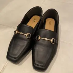 Oriental Traffic ブラックレザー ローファー