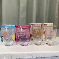 プリキュア　1番くじ　グラスセット　4種類　未使用