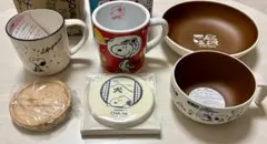 ト*モ様 【美品】スヌーピー　SNOOPY PEANUTS マグカップ　皿　コー