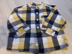 無印良品　80 チェック　シャツ