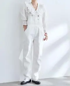 Lee ホワイトオーバーオール