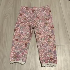 花柄アンパンマン 長ズボン ピンク系 80㎝