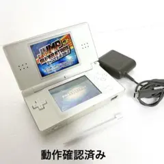 Nintendo DS lite 本体　ホワイト　アダプター付き