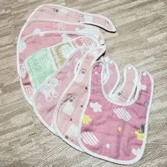 ベビースタイ　大判　よだれ掛け　スタイ　よだれかけ　U型スタイ