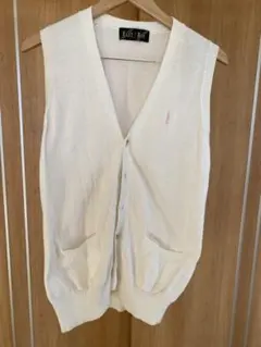 EAST BOY ホワイト スクールベスト　サイズ11