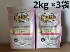 送料無料】Nutro ナチュラルチョイス 子猫用 チキン 2kg×2袋 - メルカリ