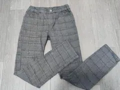値下げ！グレンチェックパンツ　150　長ズボン　西松屋