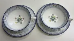 ノリタケ　オランジェリー　ティーカップ&ソーサー　2客セット