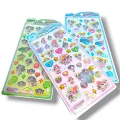 パワパフ　パワーパフガールズ うるちゅるシール　3枚セット