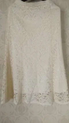 【UNIQLO 】アイボリーレース生地 Sサイズ