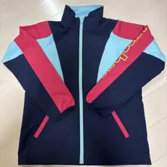 umbro ジップアップジャケット ネイビー/赤/水色 レディースS