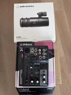 YAMAHA AG03MK2オーディオインターフェイスAT2040配信機材セット