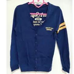 INGNI カレッジ風 カーディガン ジャケット アウター 長袖ニット Mサイズ