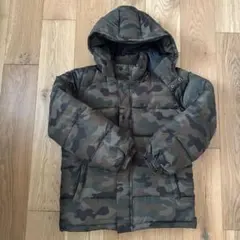 GLAZOS 迷彩柄 中綿コート 160