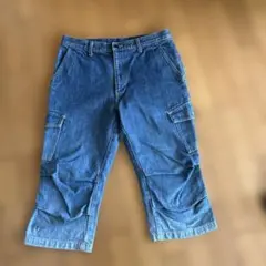 アバハウス　デニムハーフパンツ　サイズ3のサムネイル