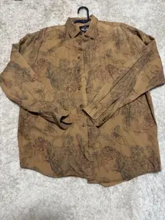 dockers 90s 長袖柄シャツ Mサイズ　ドッカーズのサムネイル
