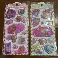 正規品 キラキラウォーターインシール 日焼け ギャル キティ サンリオ