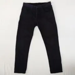 UNIQLO ユニクロ ウルトラストレッチ テーパードジーンズ 黒 レディースS