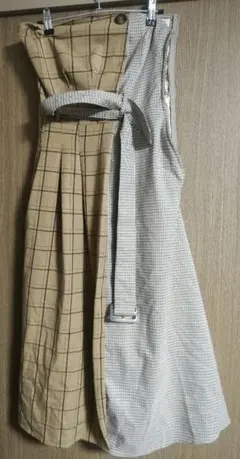 dazzlin ベアトップワンピース ベージュ