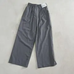 新品 ユニクロ ワイドパンツ イージーパンツ