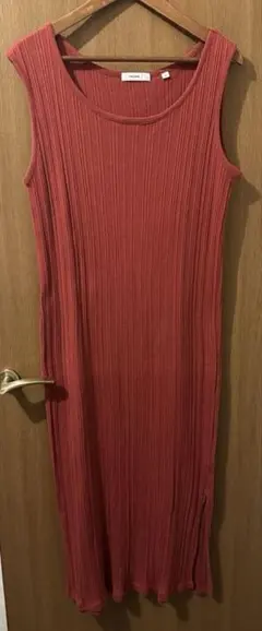 niko and… ノースリーブ リブワンピ