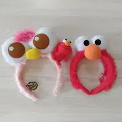 USJ エルモ モッピー カチューシャ 2個セット