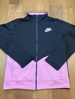 ナイキ 子ども用 ジャージ 女の子 上下 セット ピンク 黒 150 160