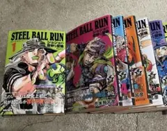 AAA級美品 即納 初版 帯付き ジョジョの奇妙な冒険 文庫 全巻 全巻セット ジョジョの奇妙な冒険 全巻セット 1部〜9部 短編集岸辺露伴 全巻