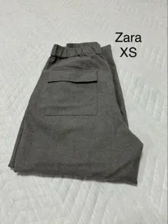 Zara カジュアルパンツ グレー XSサイズのサムネイル