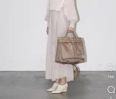 HYKE PORTER 2WAY TOTE BAG