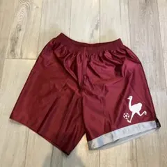 y2k サッカーパンツ　色エンジ　younger サイズLのサムネイル