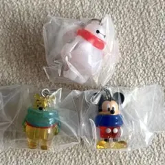 ディズニーキャラクター　めじるしアクセサリー WINTER ３種セット