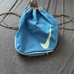 ⭐️90s 00s NIKEナップサック⭐️ ギミック 美品 水色 archive