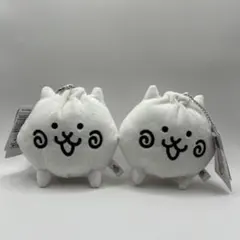 にゃんこ大戦争 ネコ小籠包 ぬいぐるみマスコット 2個セットのサムネイル