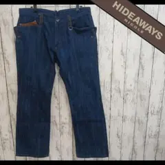 ハイダウェイ ニコル HIDEAWAYS NICOLE ダークブルー ジーンズのサムネイル