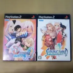 PS2ソフト　シャイニングウィンド&シャイニングティアーズ
