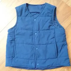 無印良品 ネイビー ベスト 110cm
